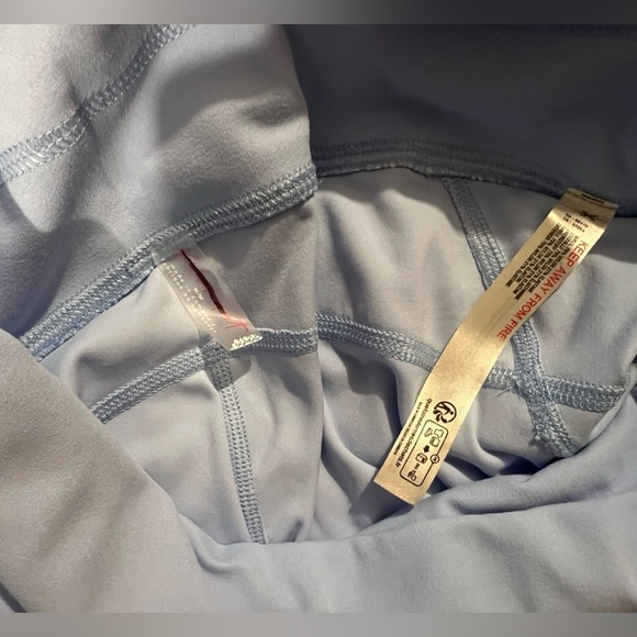 NEW Free People Movement Never Better Foldover Leggings Oxford Blue Size M NWOT - Picture 9 of 11
